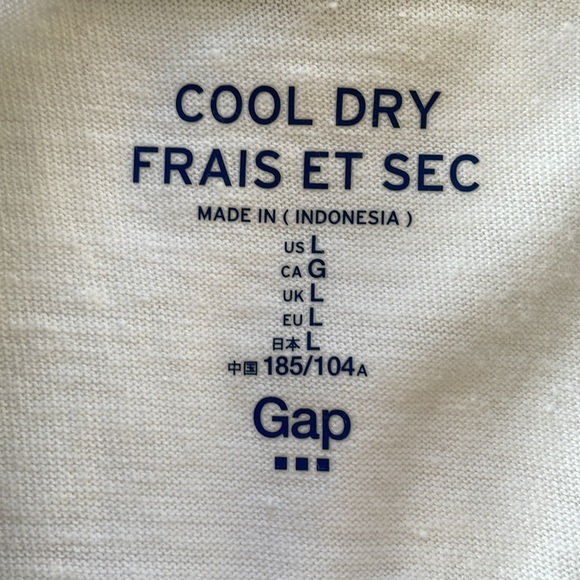 Gap Men’s Cool Dry Baseball Tee - Picture 3 of 5